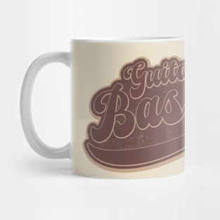 Bass Guitar // Brown vintage Mug